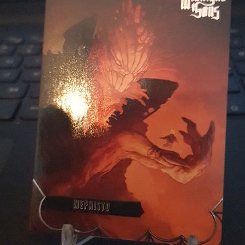 Upper Deck Marvel Fleer Ultra Midnight Sons Memphisto Silver