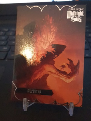 Upper Deck Marvel Fleer Ultra Midnight Sons Memphisto Silver
