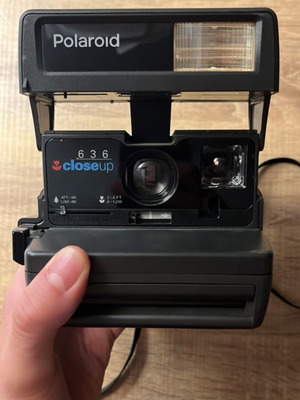 Polaroid 636 instant camera