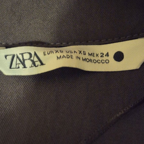 Zara wrap dress used, anthracite, size XS