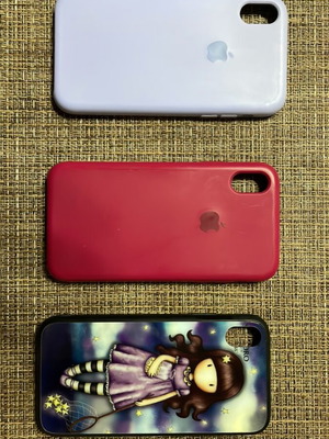 iPhone XR cases like new, pack of 3 pieces