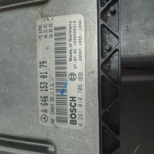 Mercedes E Class W211 ignition computer used, A 6461530179