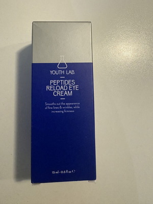Youth Lab Peptides Reload Eye Cream new 15ml