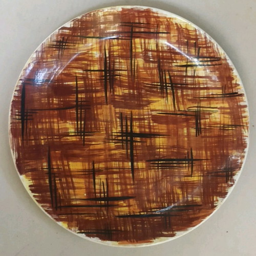 Kerameikos decorative wall plate signed by artist