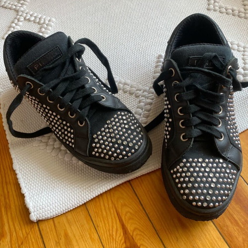 Pinko sneakers used, size 37, black sports shoes