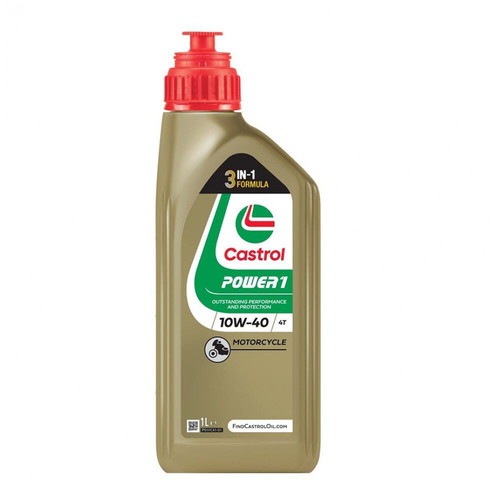 Castrol Power 1 4T 10W40 motorcycle oil 1L pack of 12 new