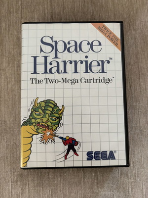 Space Harrier Sega Master System game, complete