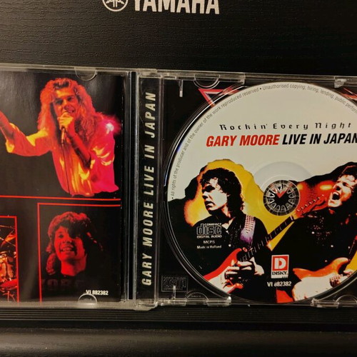 Gary Moore Live In Japan CD like new, metal