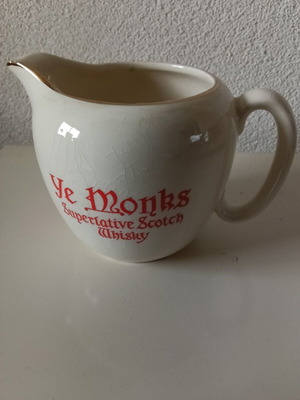 Whisky jug Ye Monks Scotch Whisky