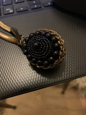 Necklace vintage Ιταλικό της φίρμας Rada διπλής όψης, καινούργιο