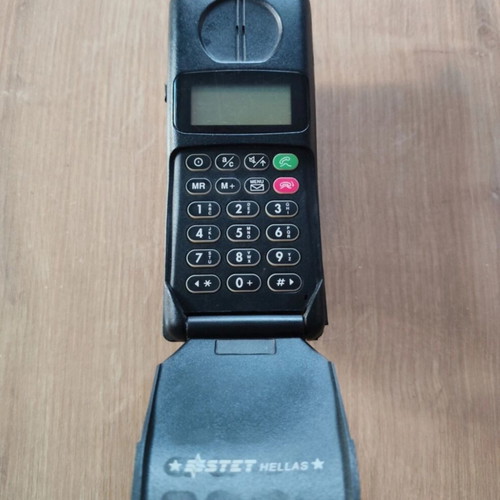 Motorola MicroTAC collectible phone STET Hellas vintage 1990s