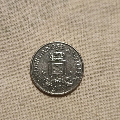 Coin from Dutch Antilles used