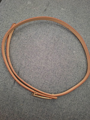 Women's belt, brown, adjustable