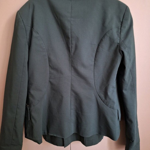 Toi&Moi women's suit used S with skirt dark green cypress