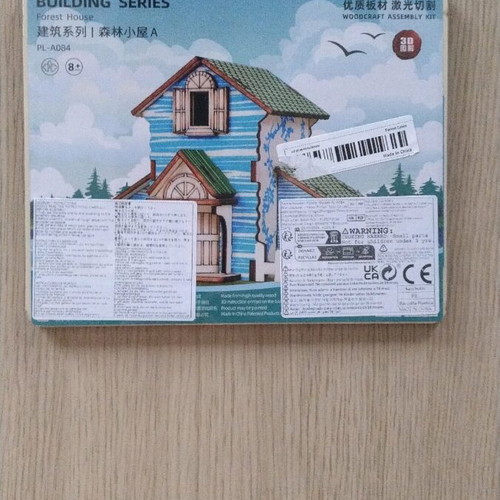 Wooden 3D puzzle Forest Cabin new