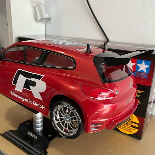 Tamiya TT-01E VW Scirocco GT remote control car new