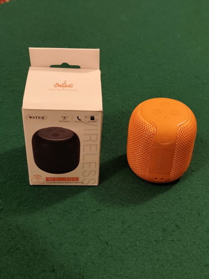 WSTER WS-805 Portable Bluetooth Speaker TWS, orange