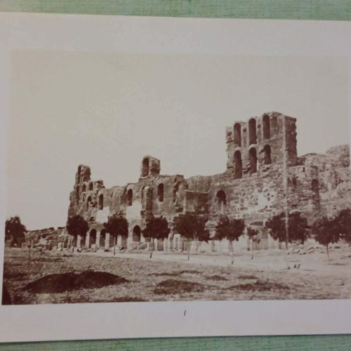 Benaki Museum Ten Aspects of Athens 1870-1875 photographic album like new