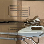 Electric kitchen knife with two attachments new