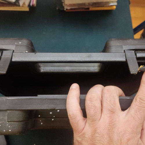 Protective case used for professional audio equipment