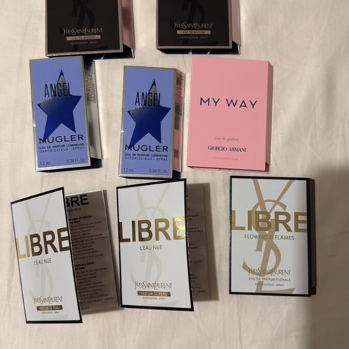 Perfume set of 8 mini fragrances new, official testers