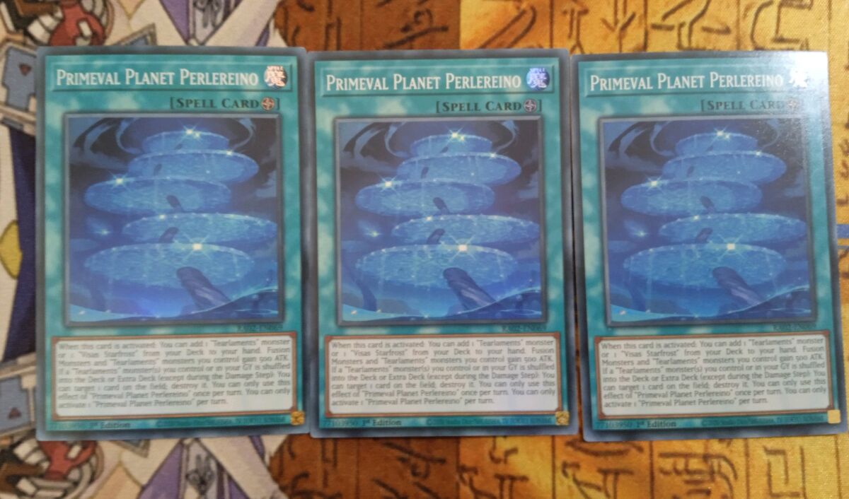 Orders Yugioh, Primeval Planet Perlereino, Secret Rare