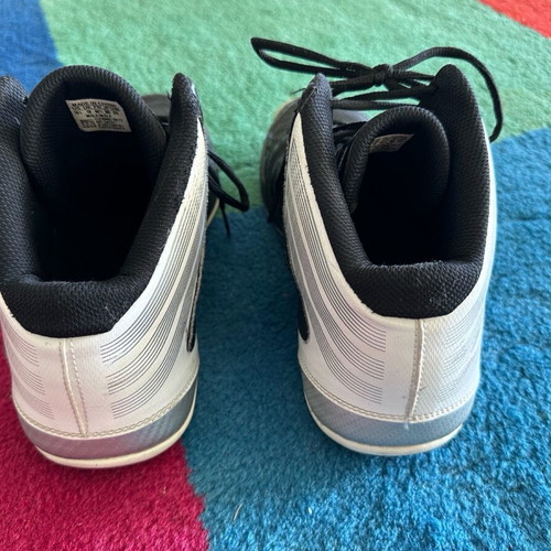 Adidas Basketball Shoes Like New, Black with White Details, Size 44