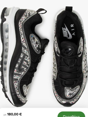 Nike Air Max 98 LX νούμερο 40 σαν καινούργιο, μαύρο