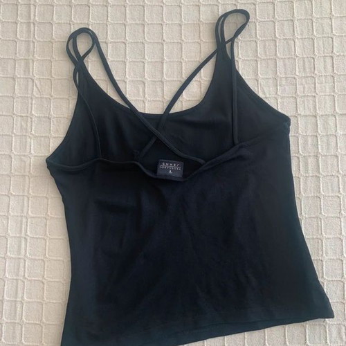 Trussardi Jeans black top size S