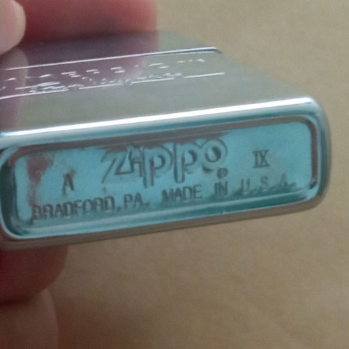 Zippo lighter with Immersion logo