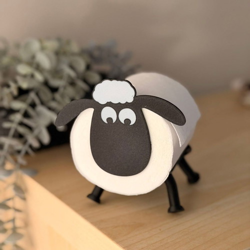Ultimate Sheep Toilet Paper Stand 3D printed, made to order