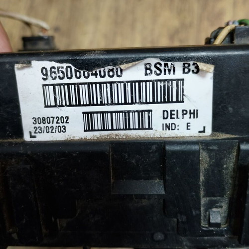 BSM module for Peugeot 307 BSM B3 Delphi 9650664080 used