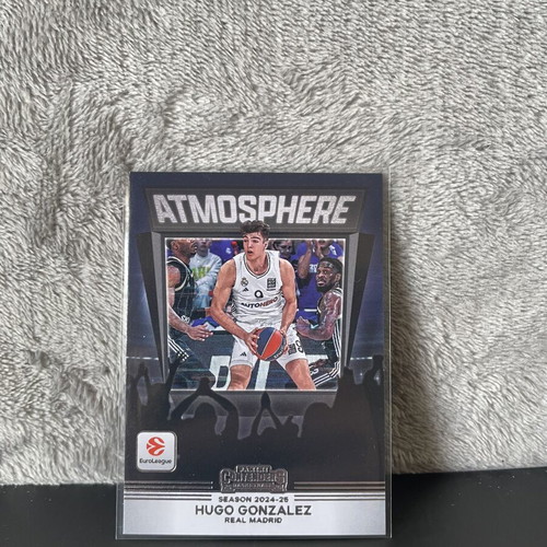 Hugo Gonzalez 2025-26 Panini Contenders Euroleague Atmosphere #20 card like new