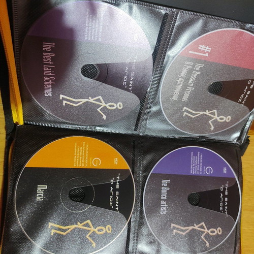The Saint DVD like new, pack of 45, in case with sleeves