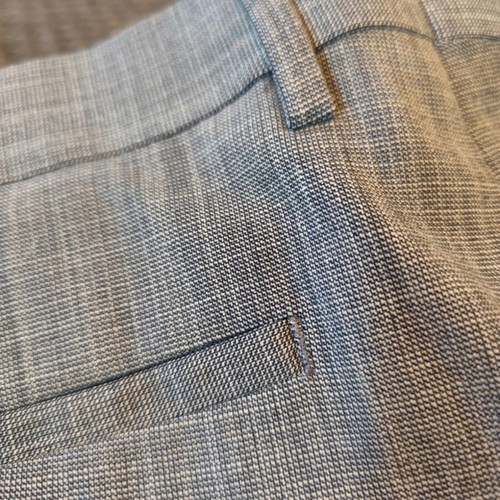 Zara dress pants new, gray, size L, tapered fit