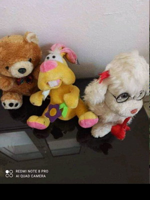 Stuffed toys like new