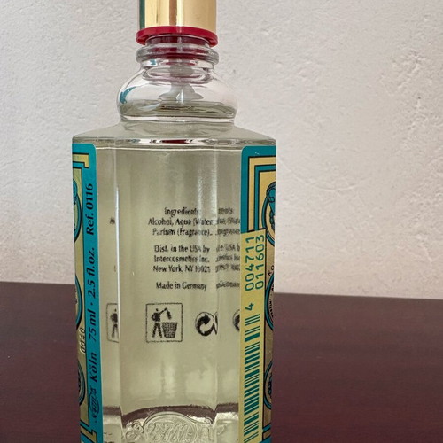 Echt Kölnisch Wasser 4711 original eau de cologne like new, vintage 75 ml