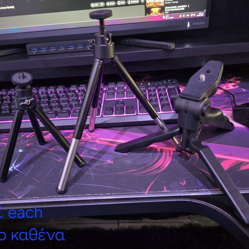 Mix tripod stands new, various bases