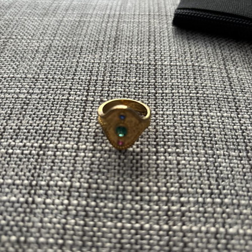 Byzantine gold-plated ring new
