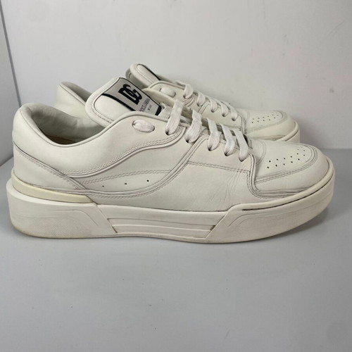 Dolce & Gabbana Roma low-top sneakers like new, size 42.5, white