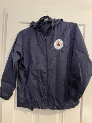 Football Academy 2001 Navy Windcheater σαν καινούργιο, μπλε, για 10-12 ετών