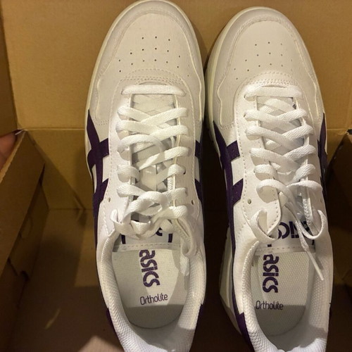 Asics Japan S PF White Midnight Plum Size 42 New Athletic Shoes