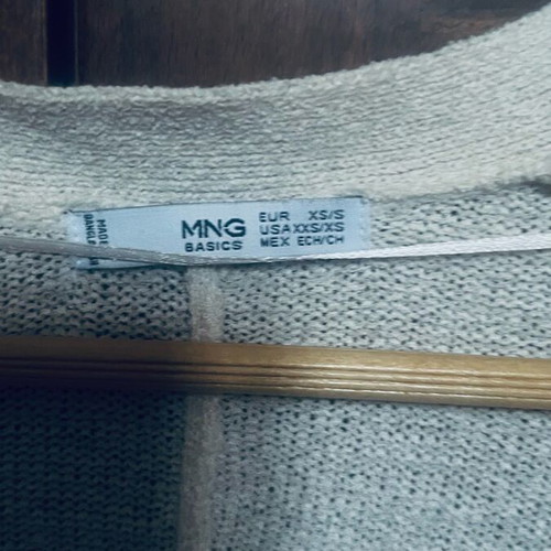 Mango women's cardigan beige, like new, size XS