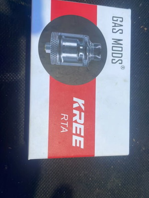 Ατμοποιητής Gas Mods Kree RTA σαν καινούργιο