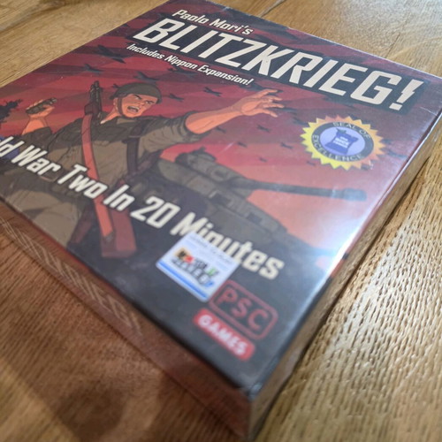 Blitzkrieg! World War Two In 20 Minutes new board game with Nippon Expansion