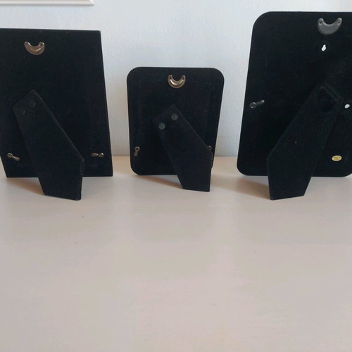Photo frames used, set of 3 pieces