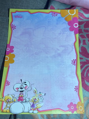 Didli stationery set vintage collection, like new, 12 pieces