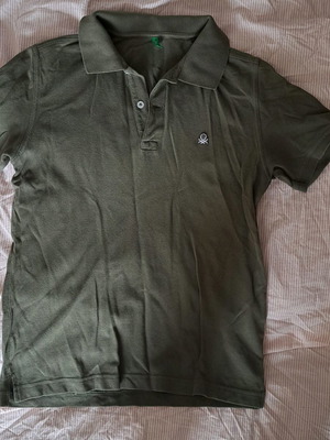 T-shirt polo ανδρικό μεταχειρισμένο, μέγεθος S, πράσινο