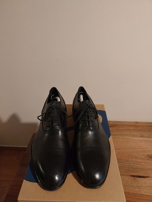 Vero Moda Black Leather Oxford Shoes like new, size 43