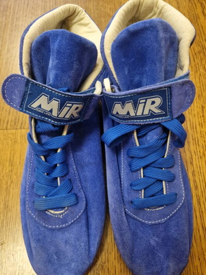 Zara MIR Race Line Racing Boots Blue size 38 like new